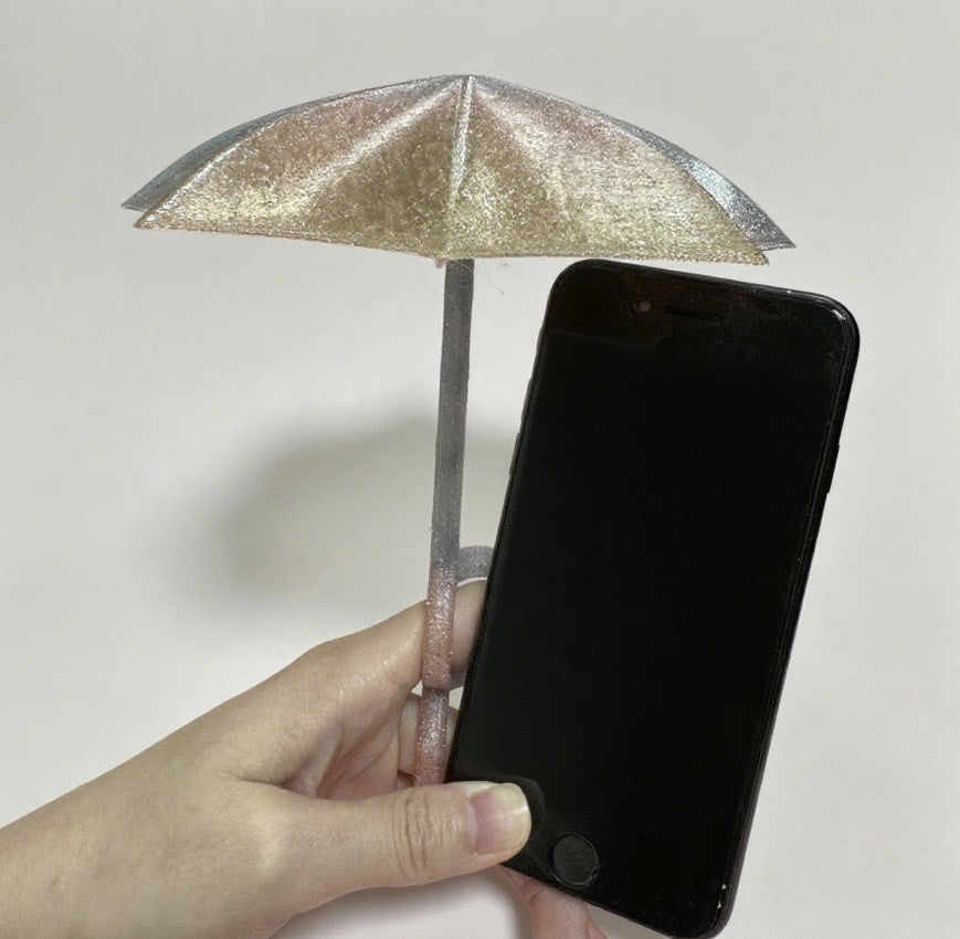 Mini Sunshade Umbrella for Phones – Artistic & Functional