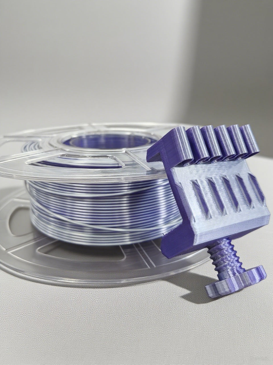 3D Printed Desk Cable Clamp | 5 Slots