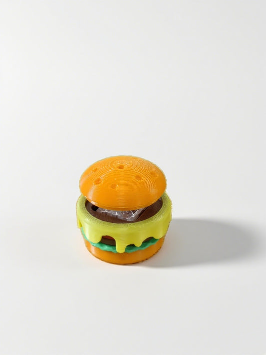 3D Printed Burger Fidget Clicker