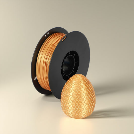 Filamento PLA para impressão 3D Gold Silk (1,75 mm, 1 kg)