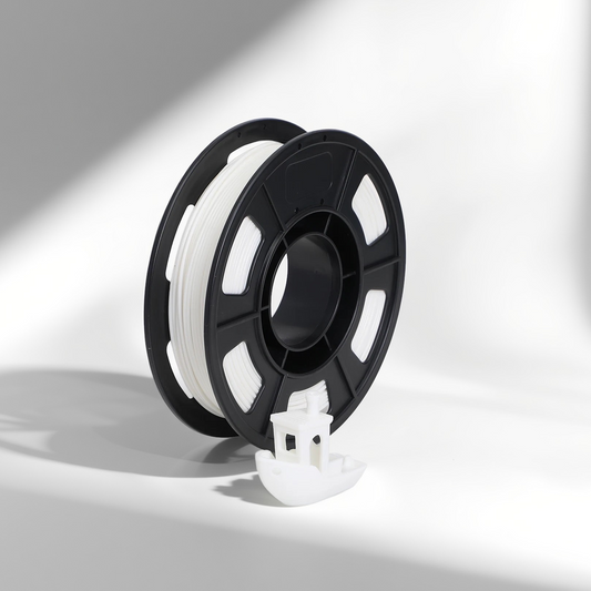 Filamento PLA branco para impressão 3D (1,75 mm, 1 kg)