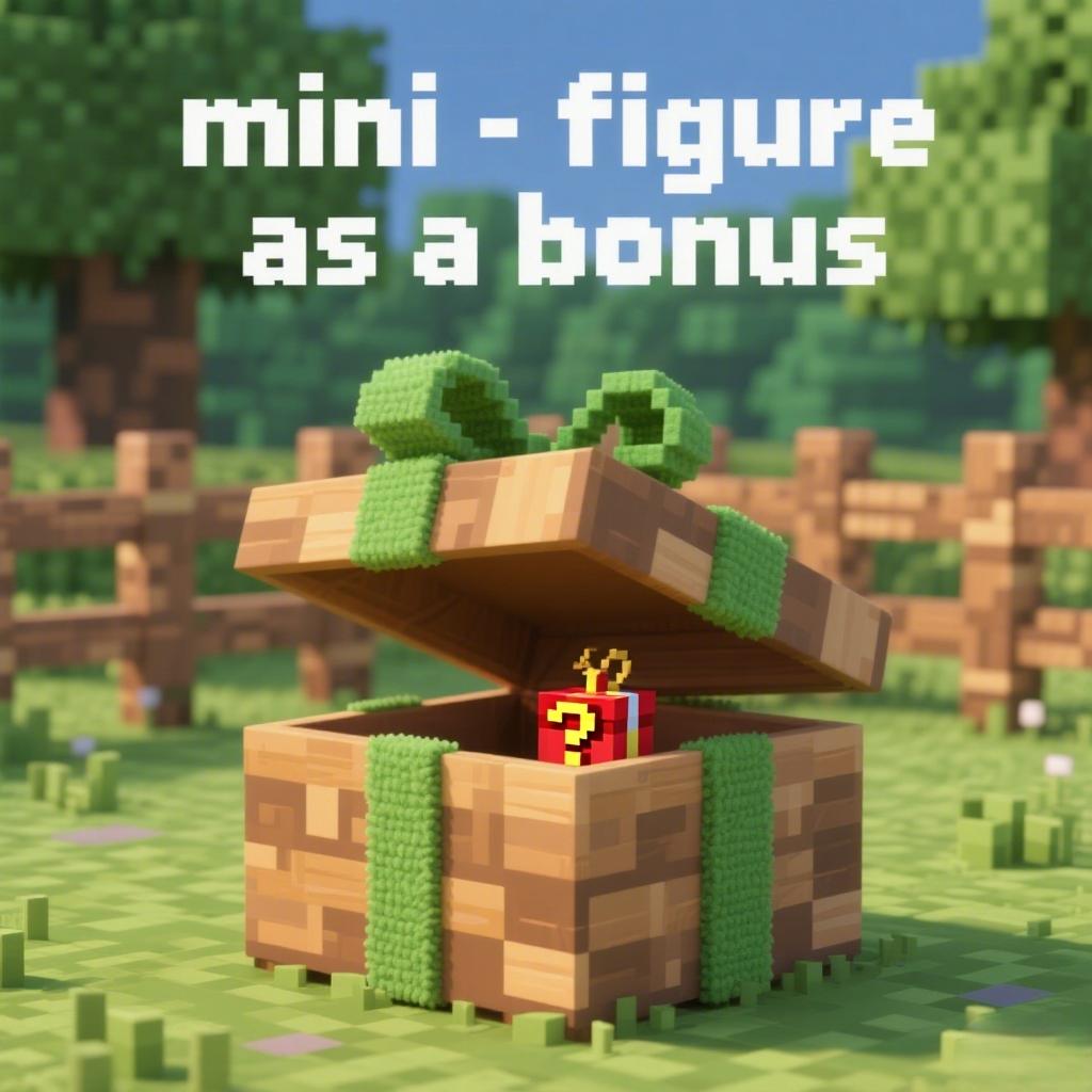 Minecraft Blind Box Keychains-Random 4 Designs